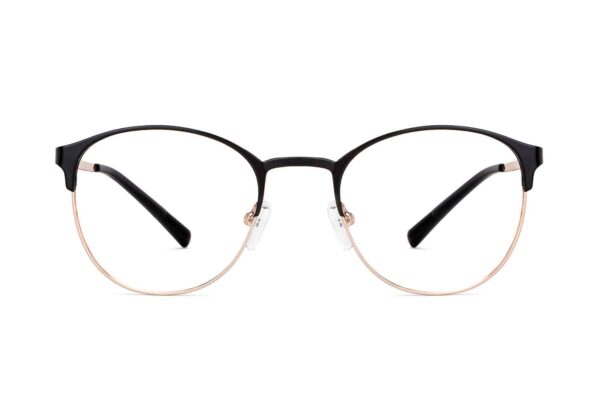 Black Gold Full Rim Cat Eye Eyeglasses